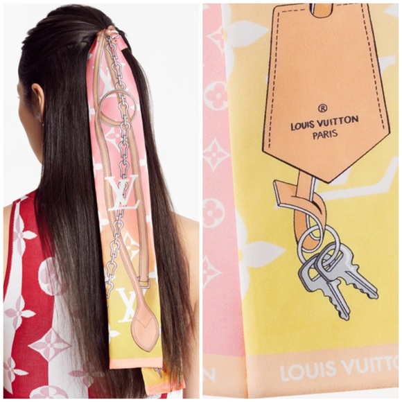 🆕Louis Vuitton By The Pool GRADIENT BANDEAU PINK - Picture 6 of 14